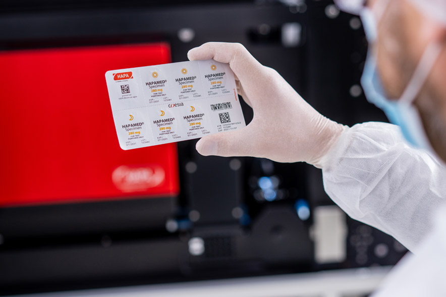 Hapa Digitaldruck mit Blisterjet Agile