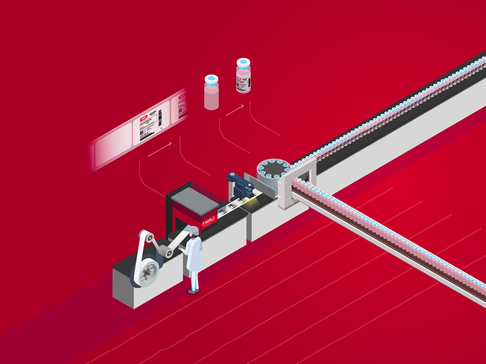 HAPA H863 Labeljet Pharmaceutical Label Printer